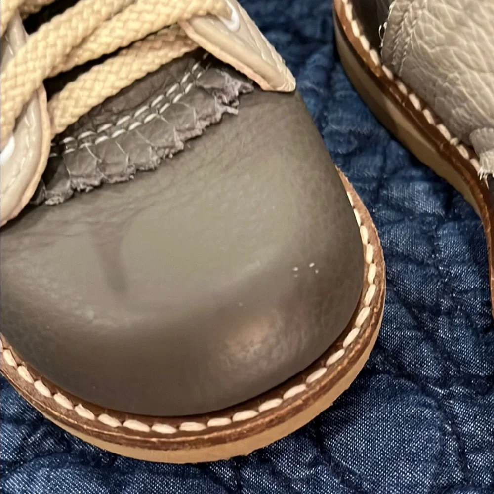 Zimmermann Dress Shoes Gray and Cream Classic Design - Picture 4 of 5